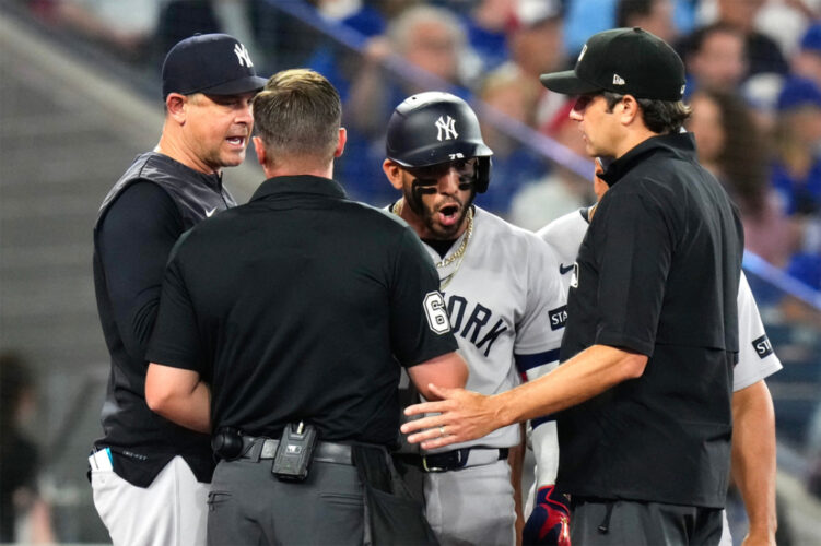 Yankees’ Boone speaks to MLB about Caballero’s delay-of-game warning